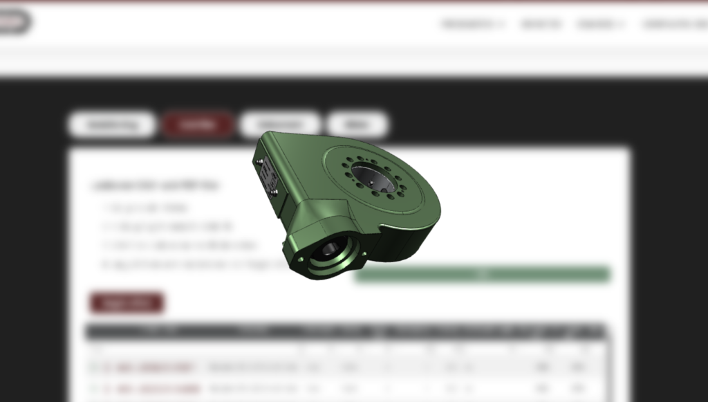 CAD av Slew drive till guide över nerladdning